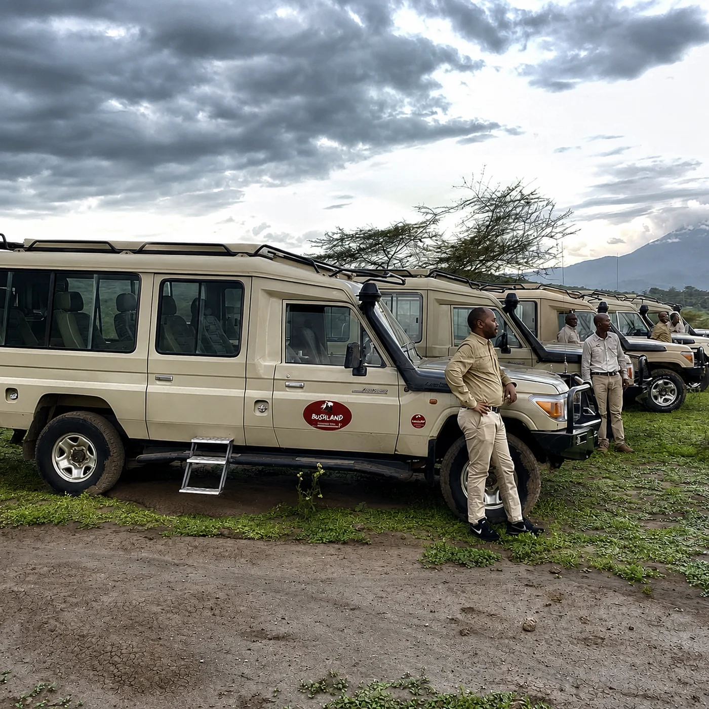 Bushland Adventure Travel 自社保有の4WDサファリ車両